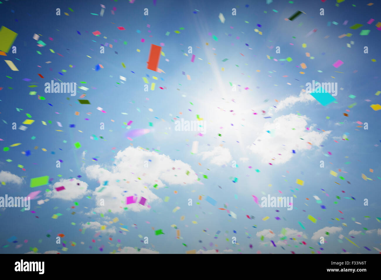 Composite image of flying colours Stock Photo - Alamy
