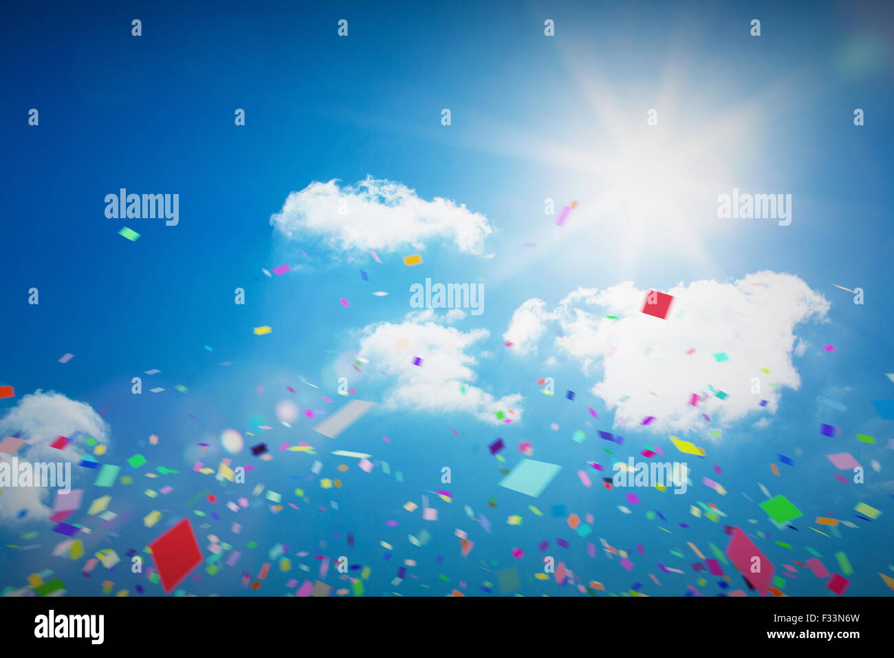 Composite image of flying colours Stock Photo - Alamy