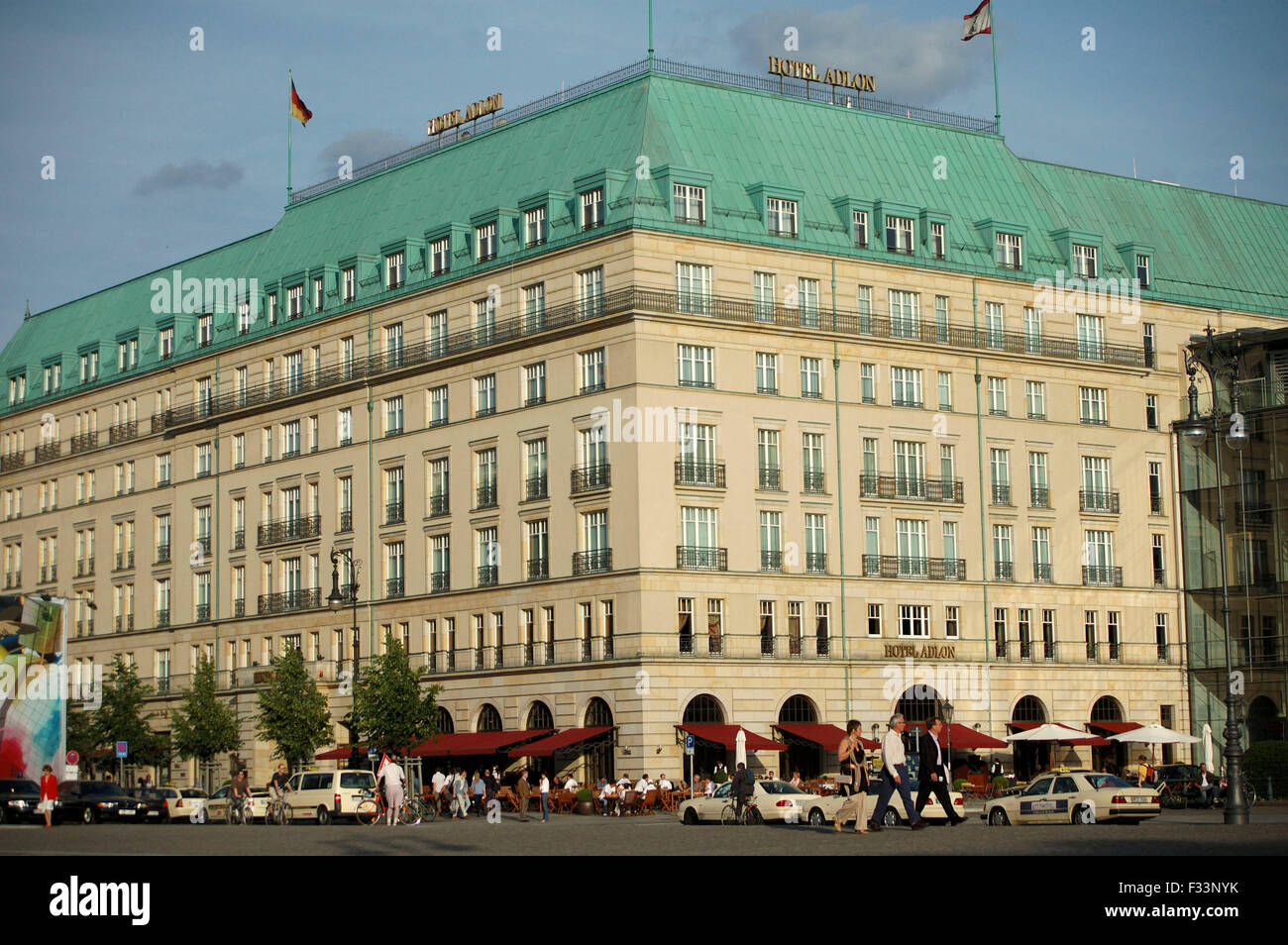 Hotel Adlon, Pariser Platz, Berlin-Mitte. Stock Photo