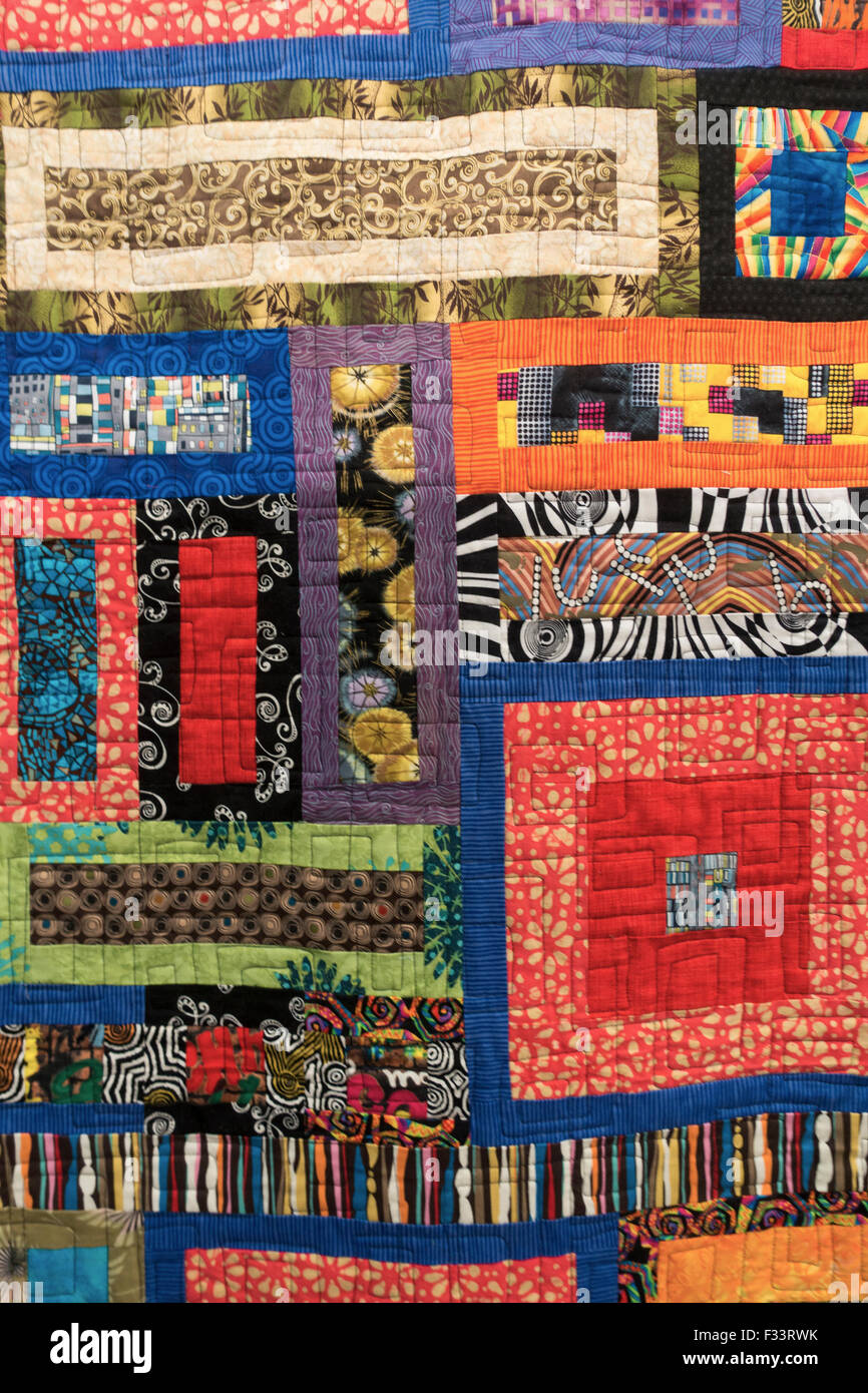 quilt show quilts Stock Photo Alamy