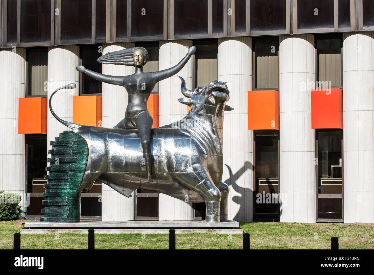 European Union Headquarters Statue