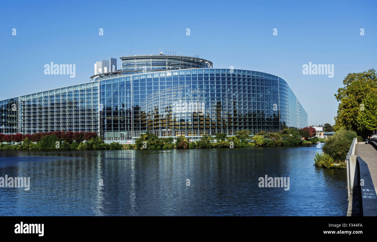 European Parliament / EP at Strasbourg, France Stock Photo