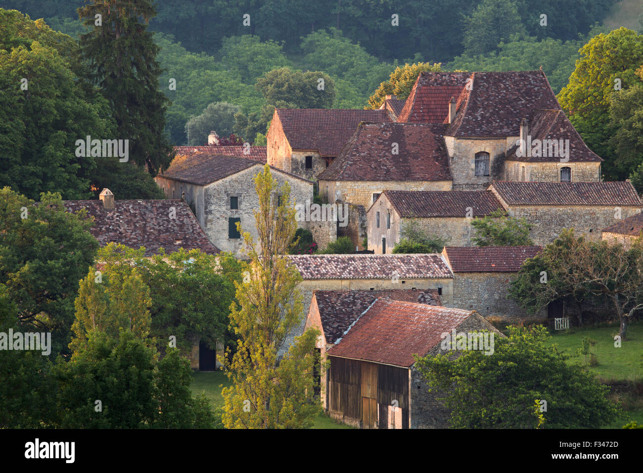 Molières, Pays de Bergerac, Périgord, Dordogne, Aquitaine, France Stock Photo