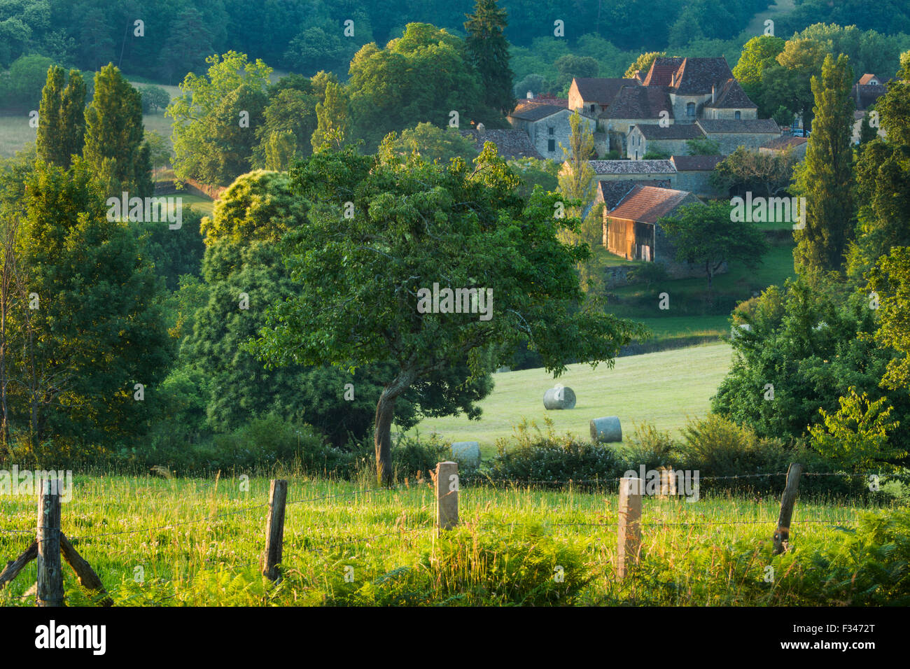 Molières, Pays de Bergerac, Périgord, Dordogne, Aquitaine, France Stock Photo