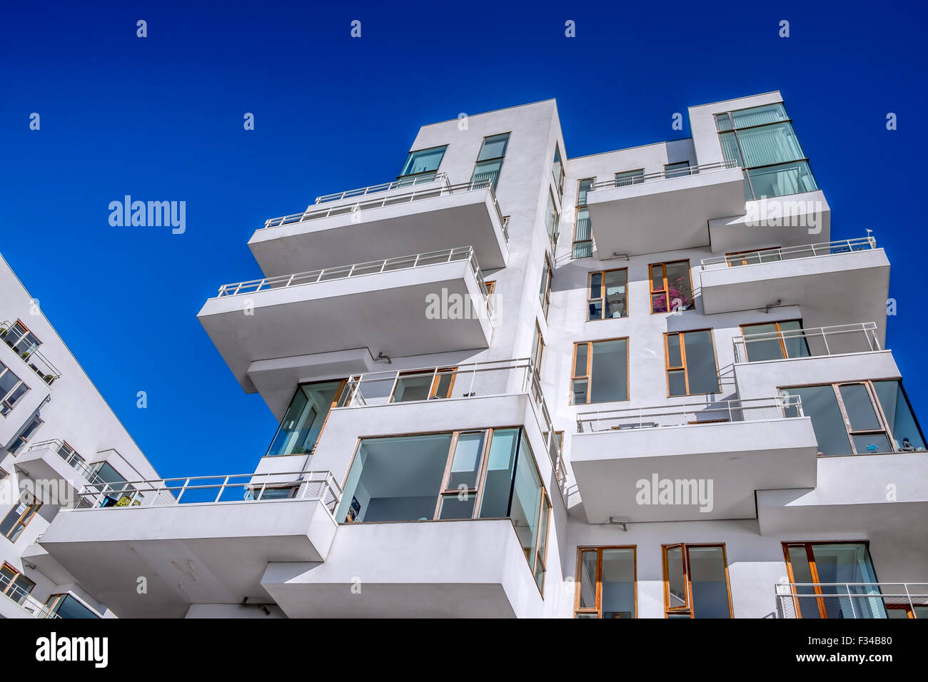 Havneholmen or Harbour Isle, modern city apartments at Copenhagen