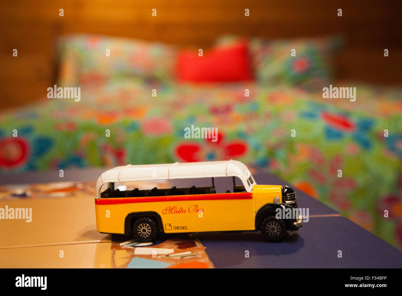 Toy buses hi-res stock photography and images - Alamy