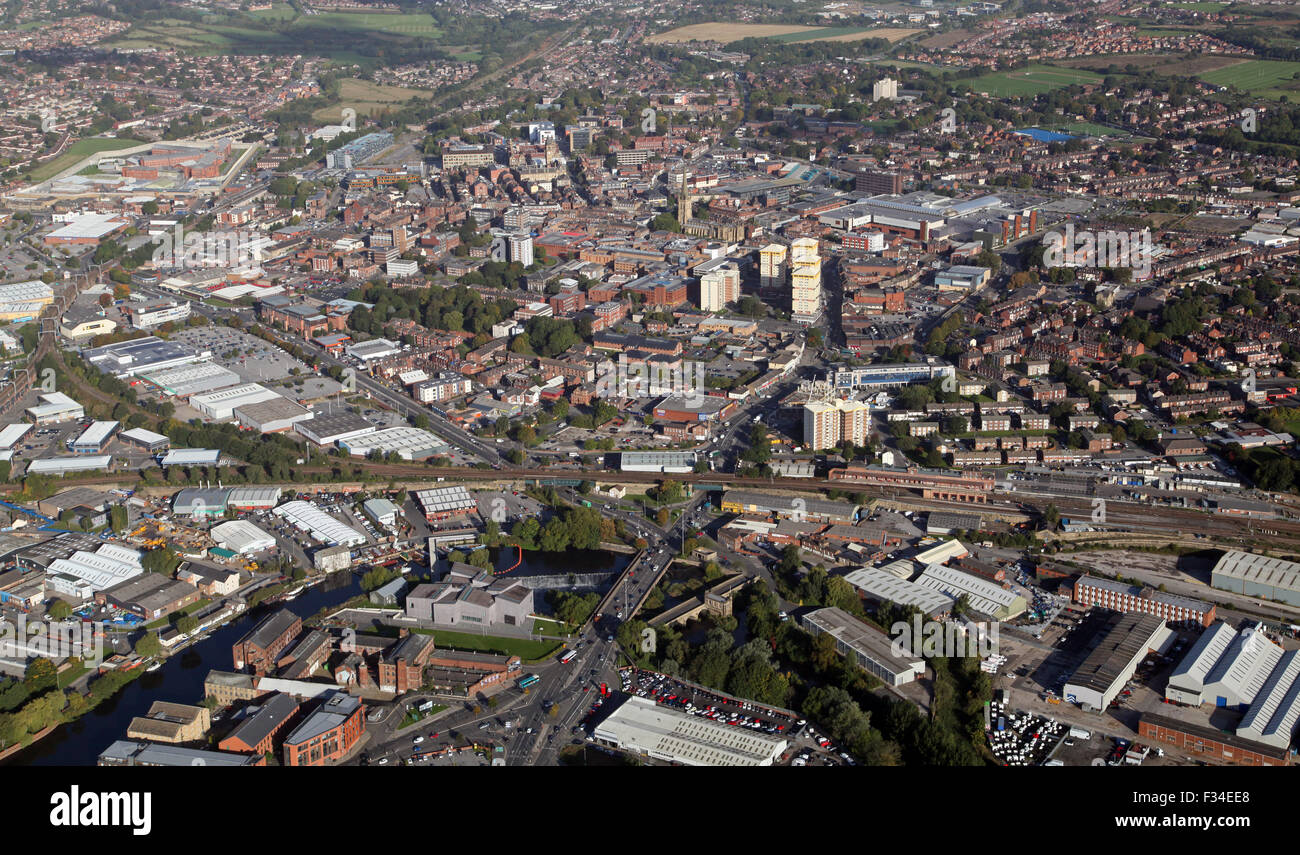 aerial view of Wakefield town centre, West Yorkshire, UK Stock Photo Alamy aerial view of Wakefield town centre, West Yorkshire, UK Stock Photo Alamy