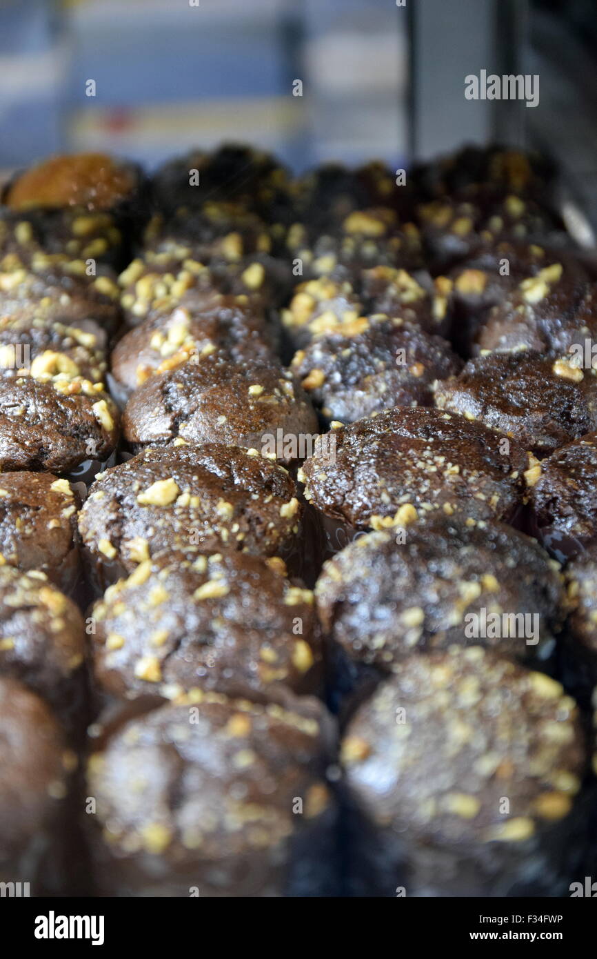 Close up Sweets Galore and cake Stock Photo Alamy