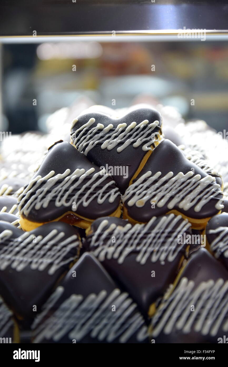 Close up Sweets Galore and cake Stock Photo Alamy