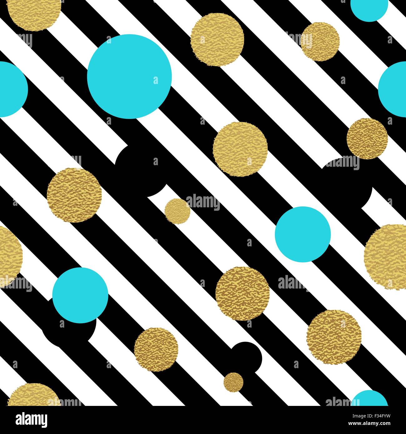 Classic dotted seamless gold glitter pattern Stock Vector Image & Art ...