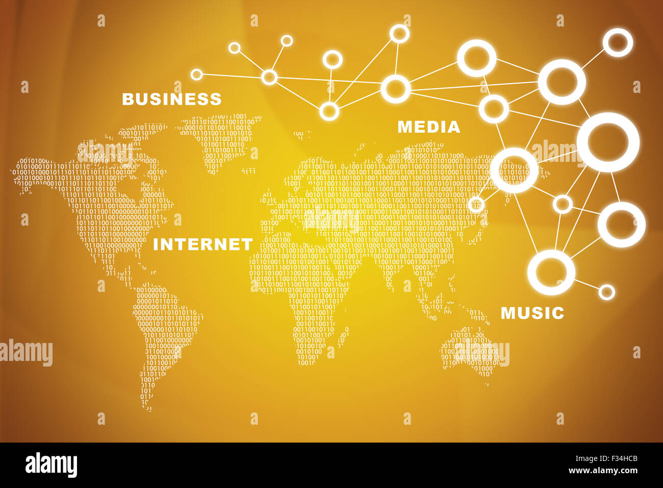 World map with business words on - World Map With Business Words On Red F34HCB 