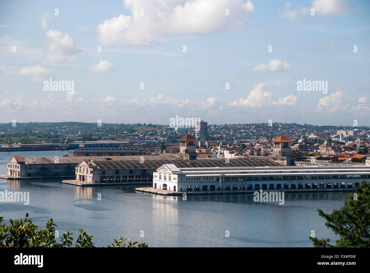 The Port of Havana and Sierra Maestra Terminal cruise ship docking facility  located on the edge of old Havana in Havana Bay Cuba Stock Photo - Alamy