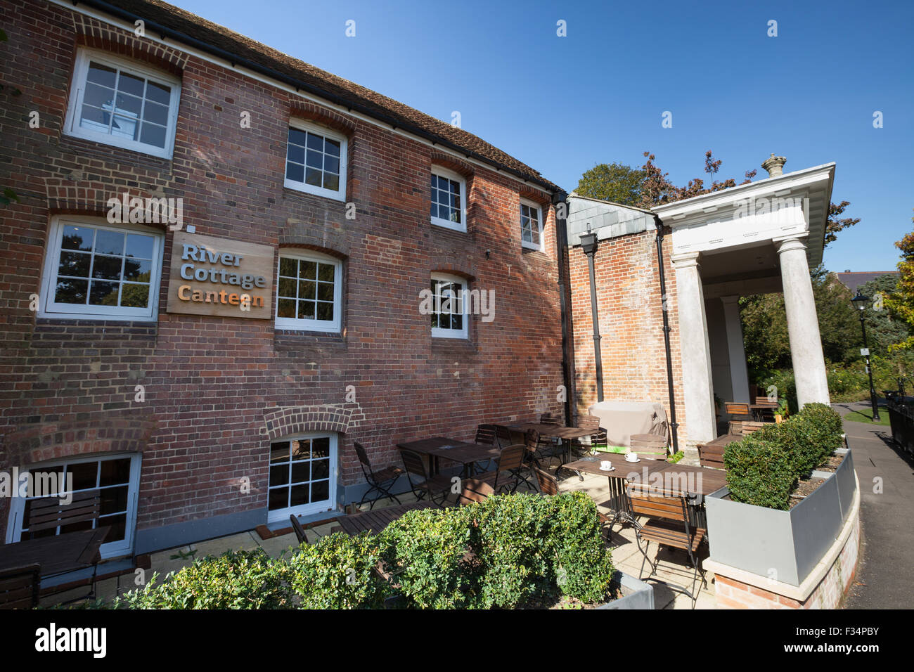 River Cottage Restaurant In Winchester Hampshire Uk Stock Photo