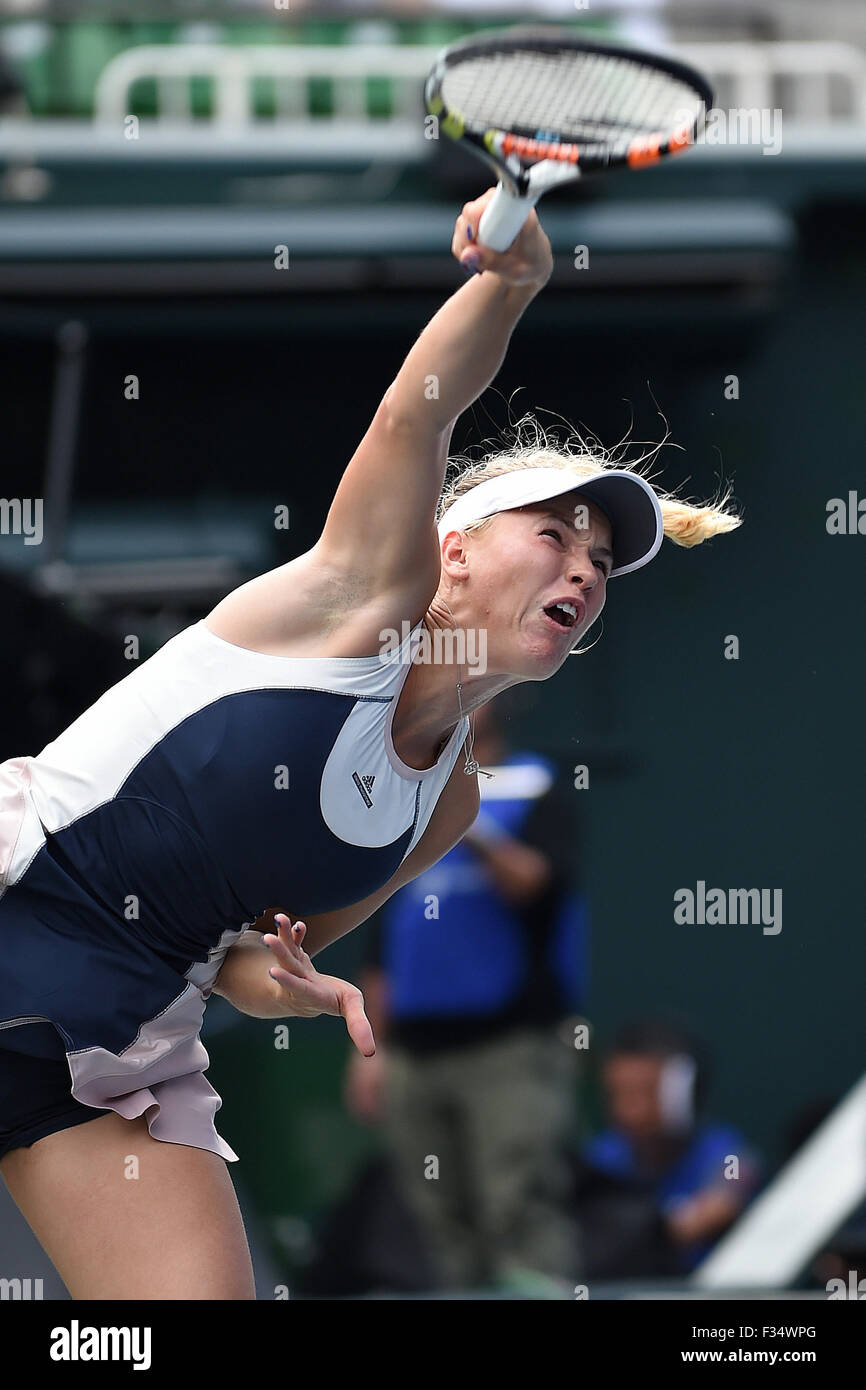 Tokyo, Japan. 26th Sep, 2015. Caroline Wozniacki (DEN) Tennis ...