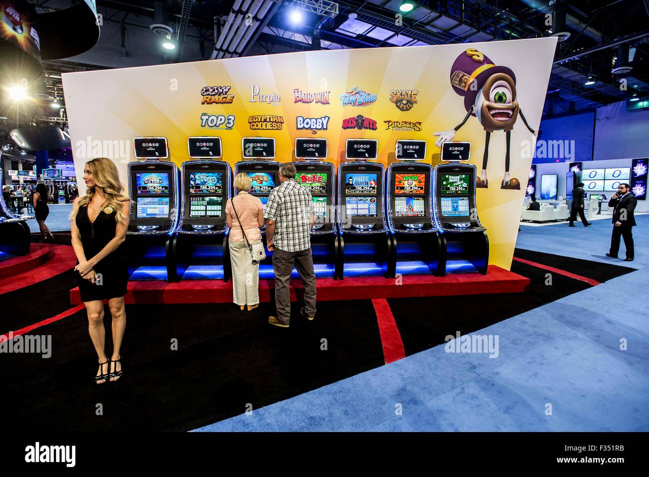 Las Vegas, Nevada, USA. 29th Sep, 2015. Global Gaming Expo 2015