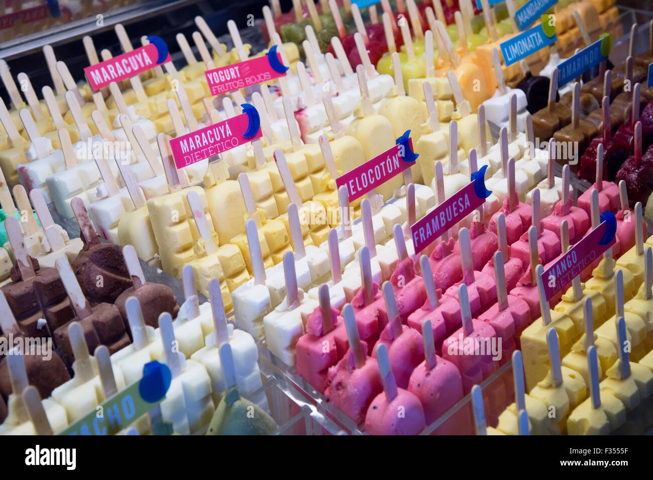 icecream selection Stock Photo Alamy