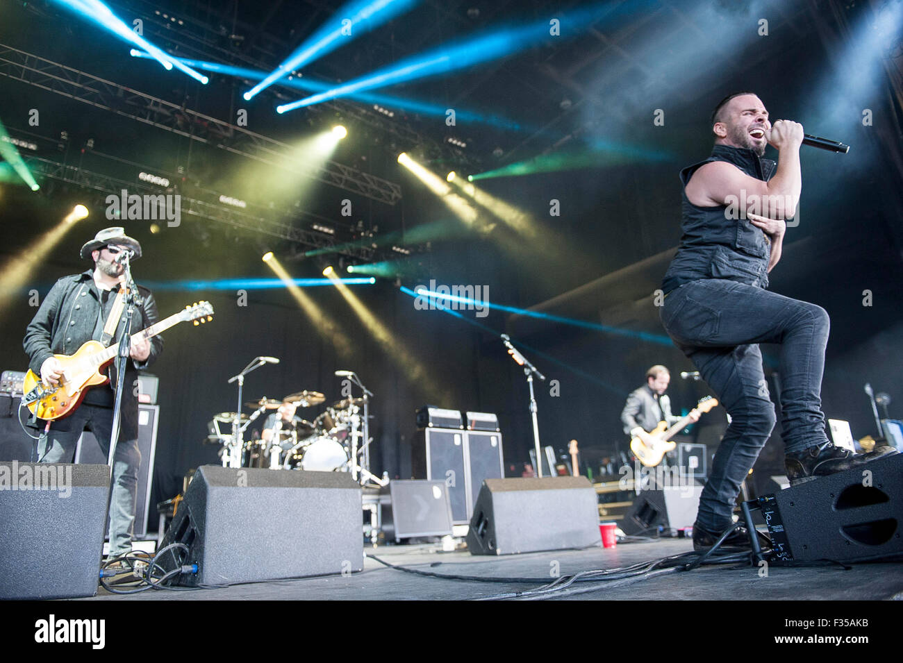 Sep 13, 2015 - Raleigh, North Carolina; USA - Singer CHRIS SHINN ...