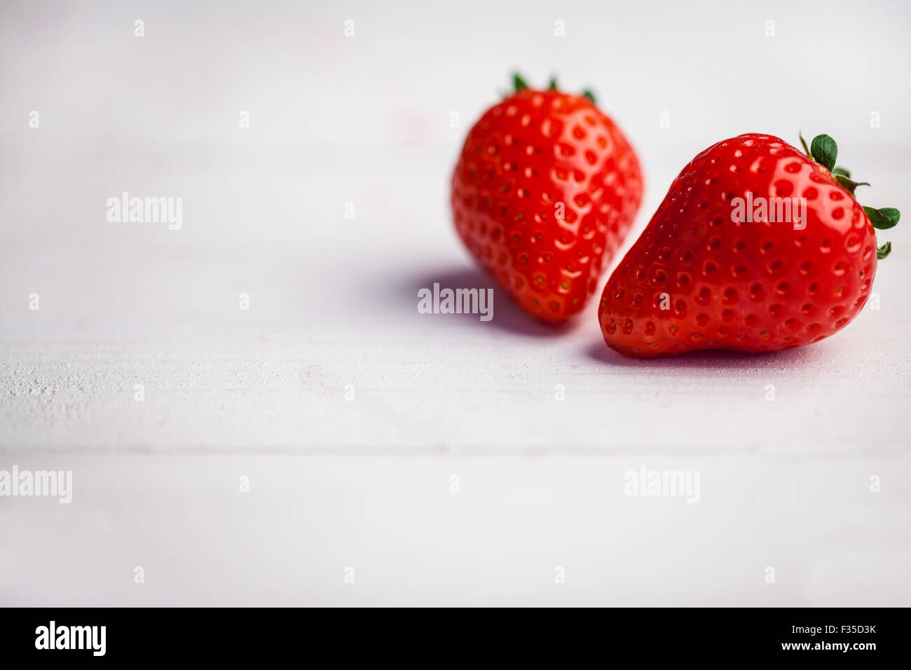 Fresh strawberries in close up Stock Photo - Alamy
