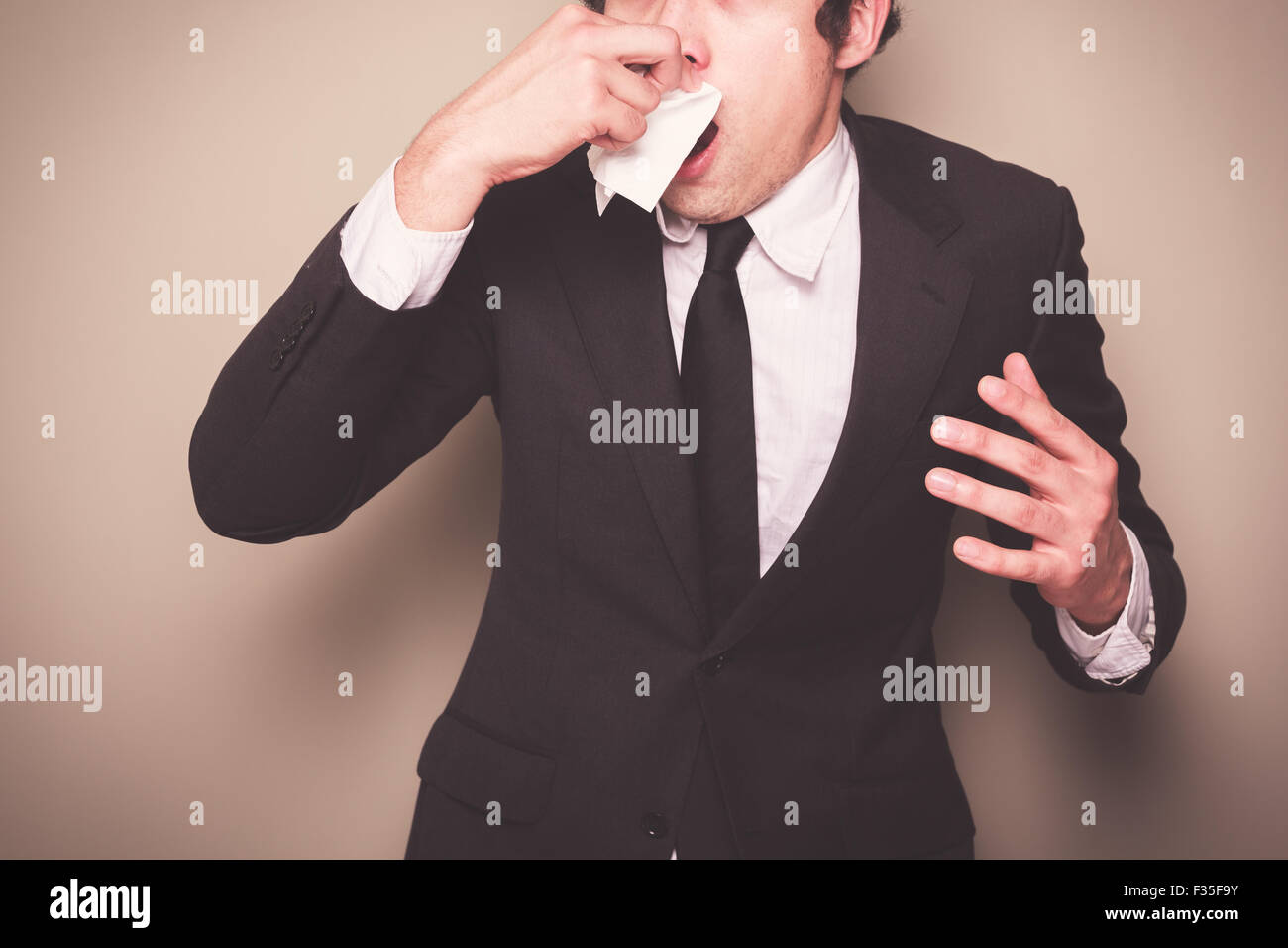 Cold sneeze unwell hires stock photography and images Alamy