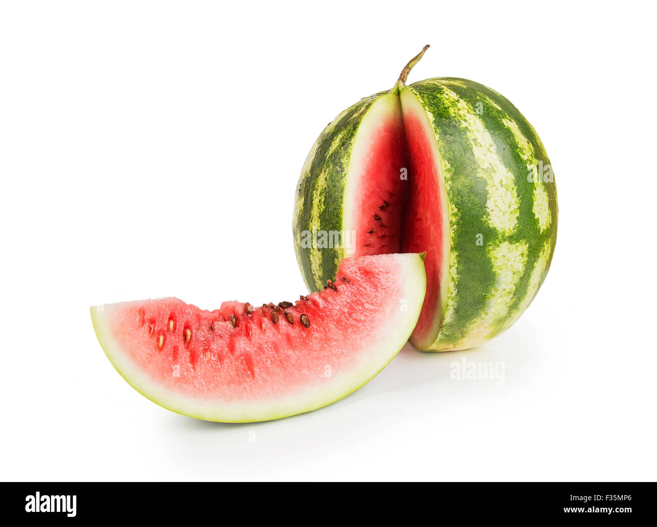 Watermelon isolated on white background Stock Photo - Alamy