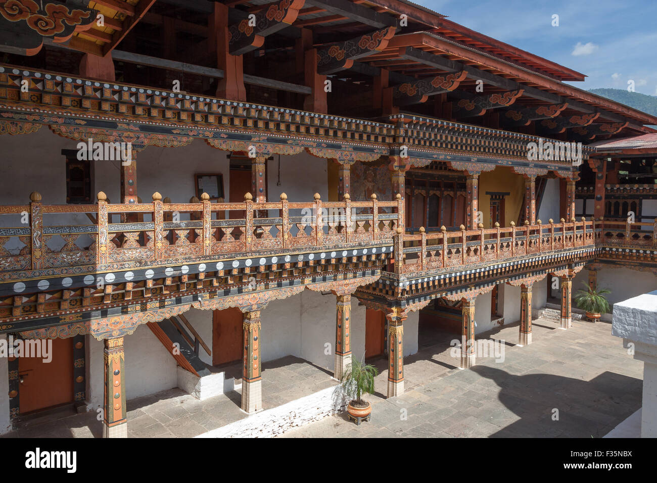 Punakha Dzong, Bhutan Stock Photo