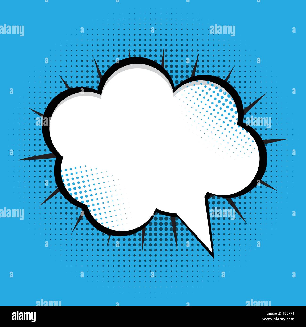 Speech Bubble Pop Art Background Vector Stock Vector Image & Art - Alamy