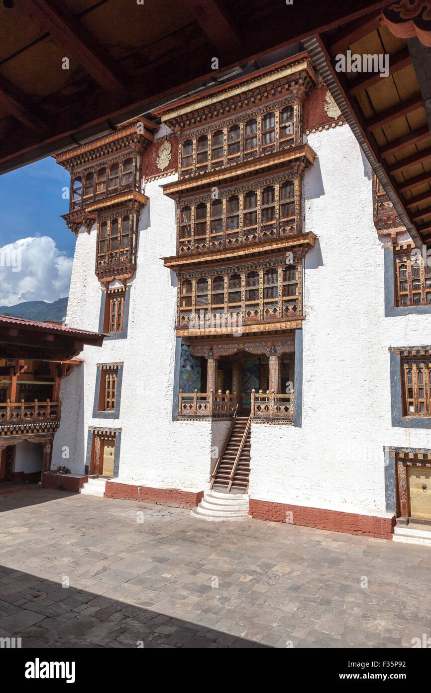 Punakha Dzong, Bhutan Stock Photo