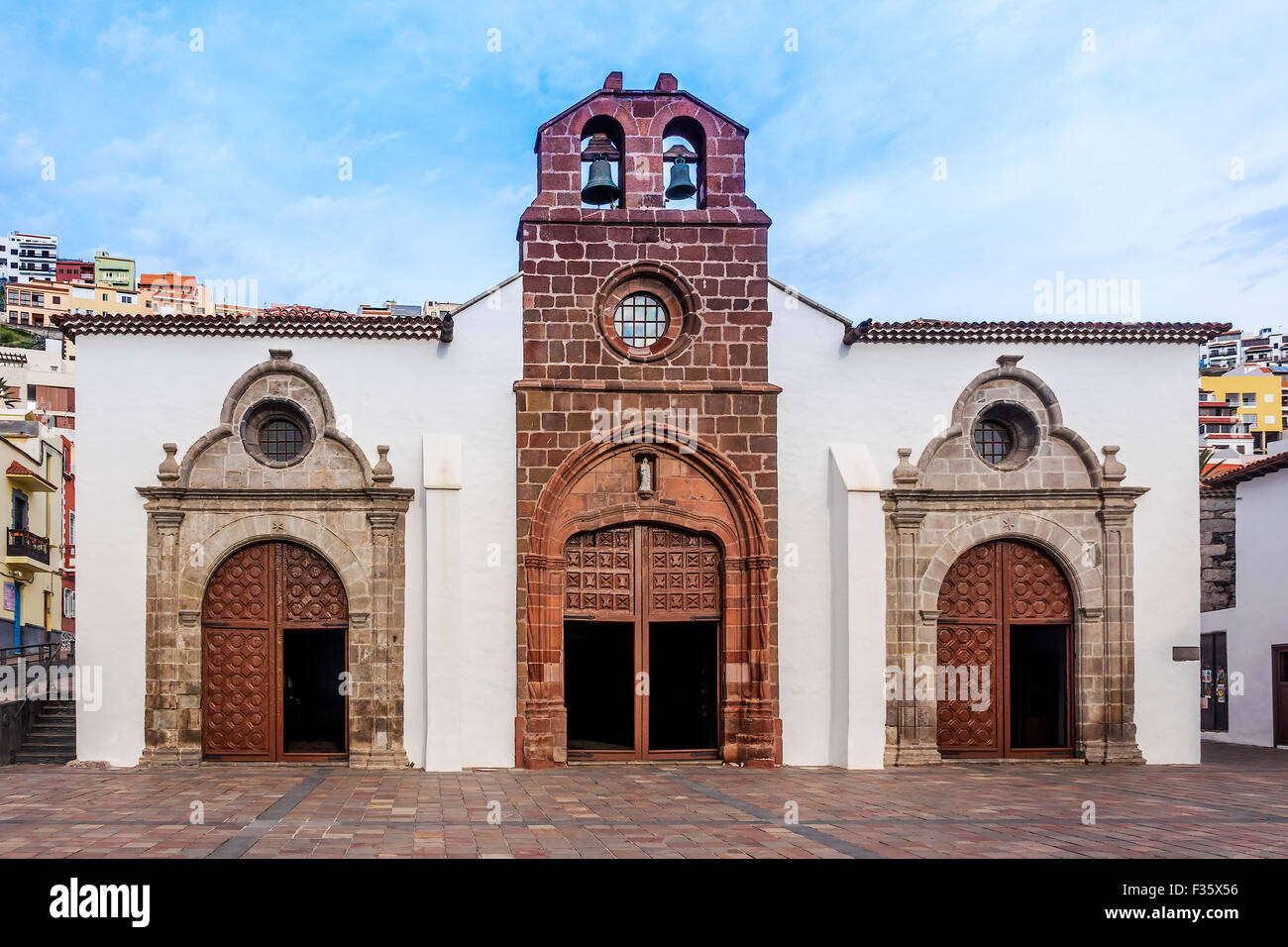 San Sebastian Church La Gomera Canary Islands Spain Stock Photo