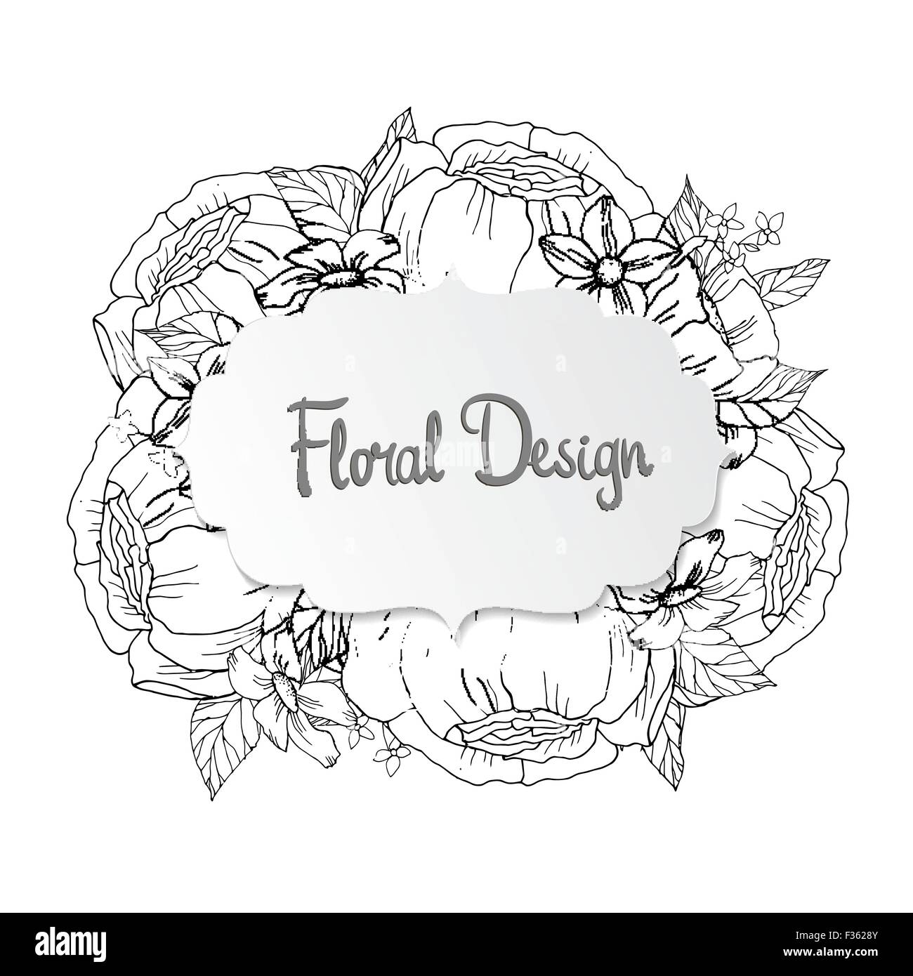 Inv Frame Design Old inv Stock Vector Images - Alamy