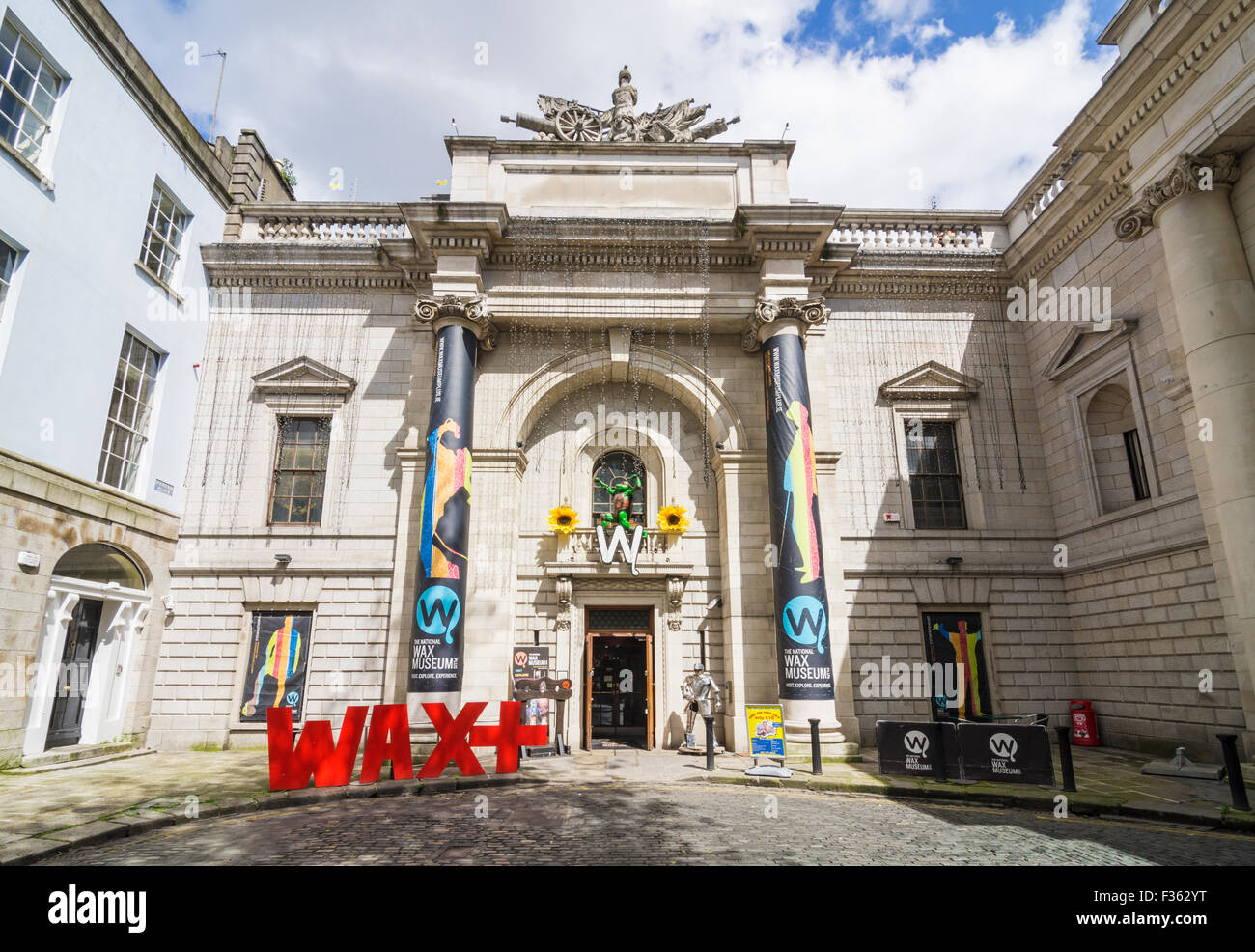 The National Wax Museum, at Foster Place, Dublin Stock Photo