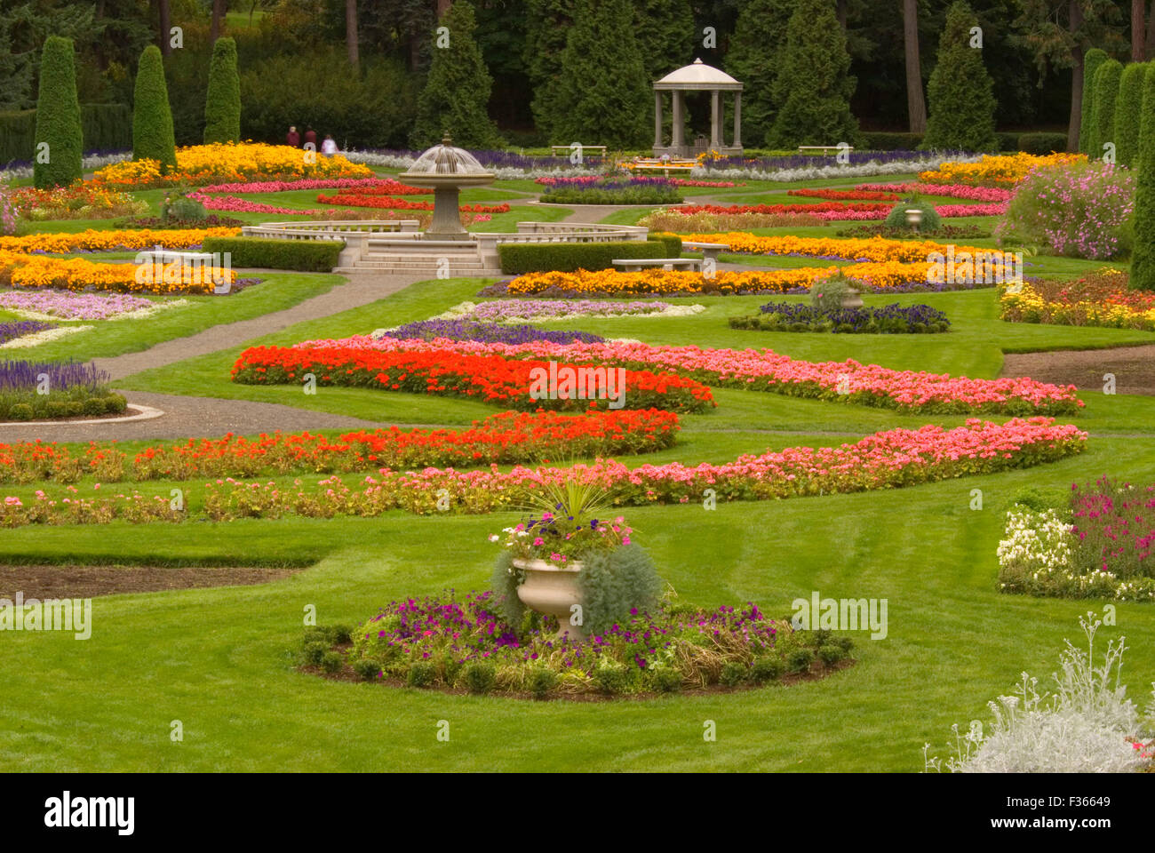 Duncan Garden, Manito Park, Spokane, Washington Stock Photo - Alamy