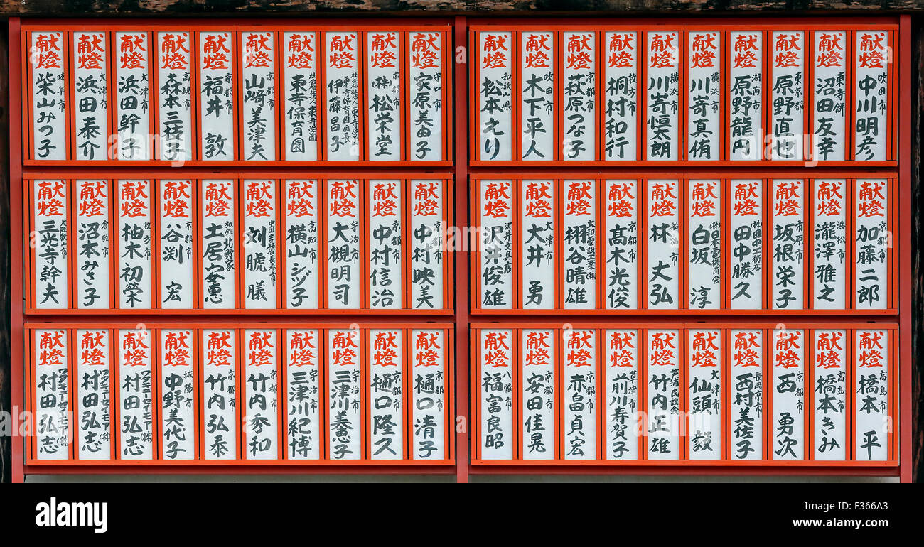 Japan Kyoto Japanese Writing Hi Res Stock Photography And Images Alamy