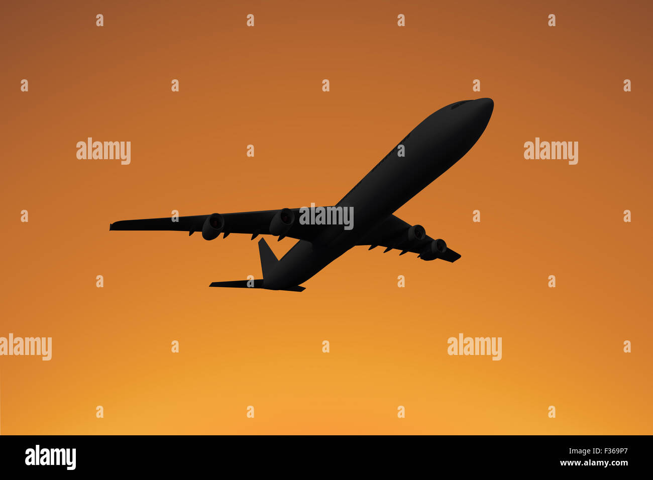 Airplane travel graphic hi-res stock photography and images - Alamy