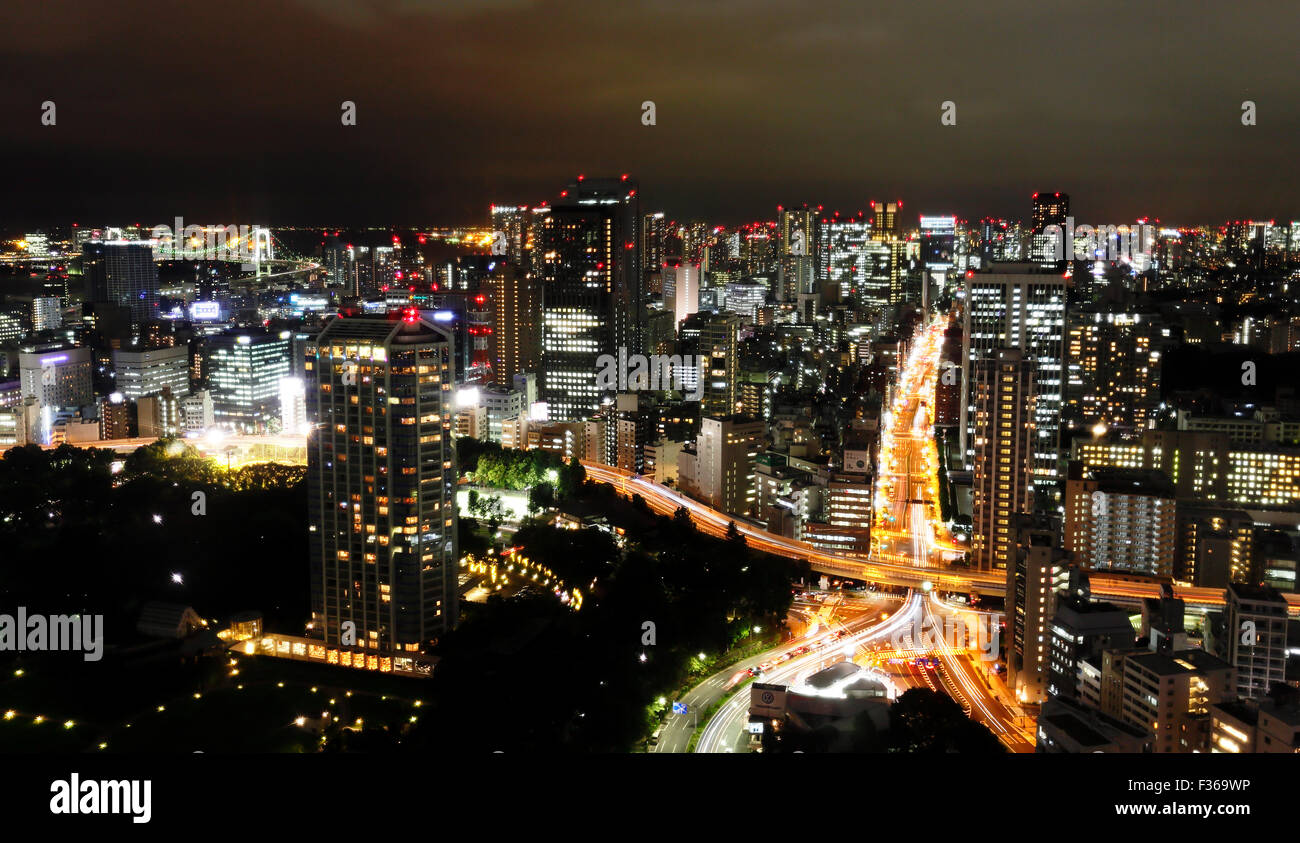 Tokyo Aerial Stock Photo