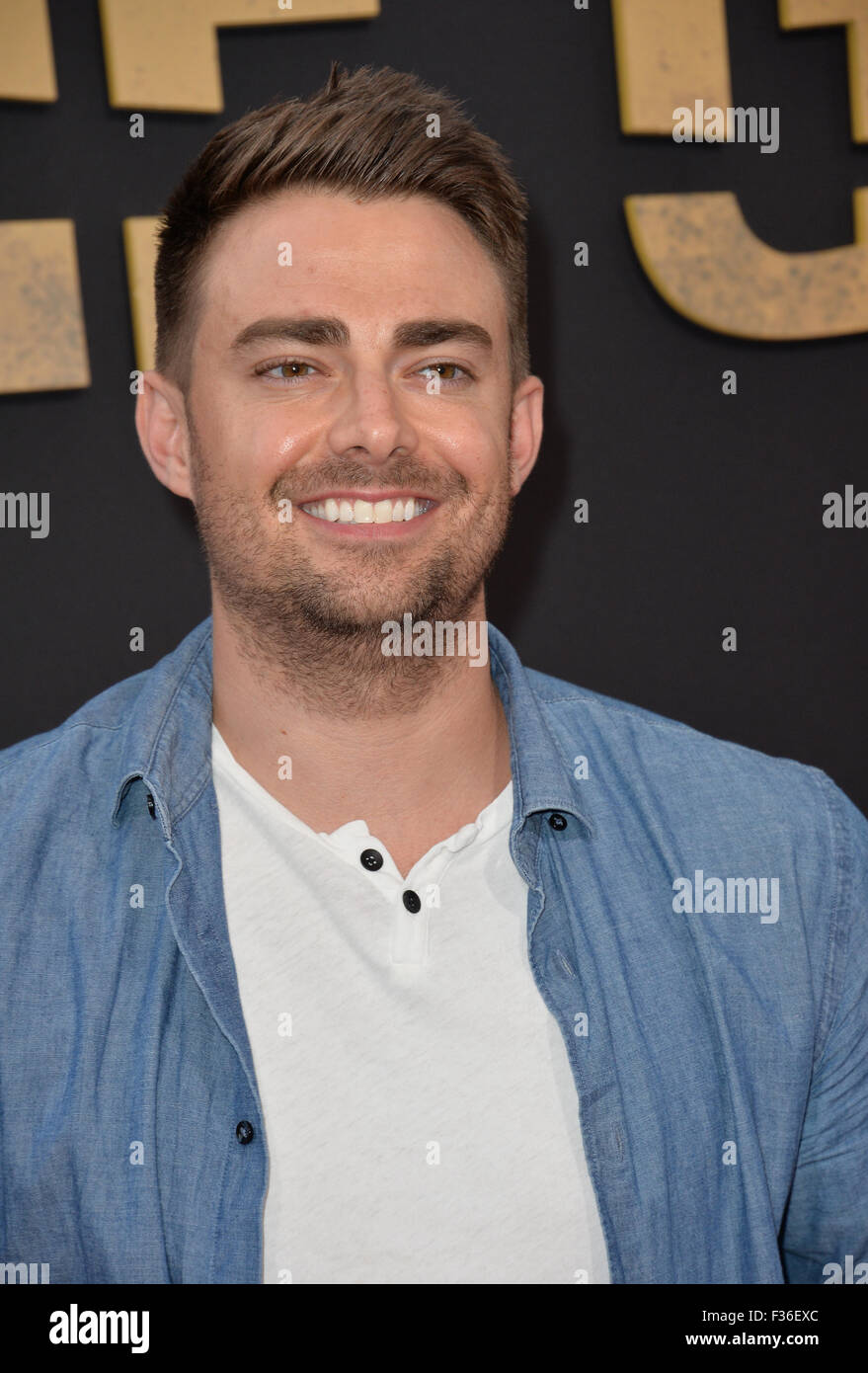 LOS ANGELES, CA JULY 30, 2015 Jonathan at the world premiere