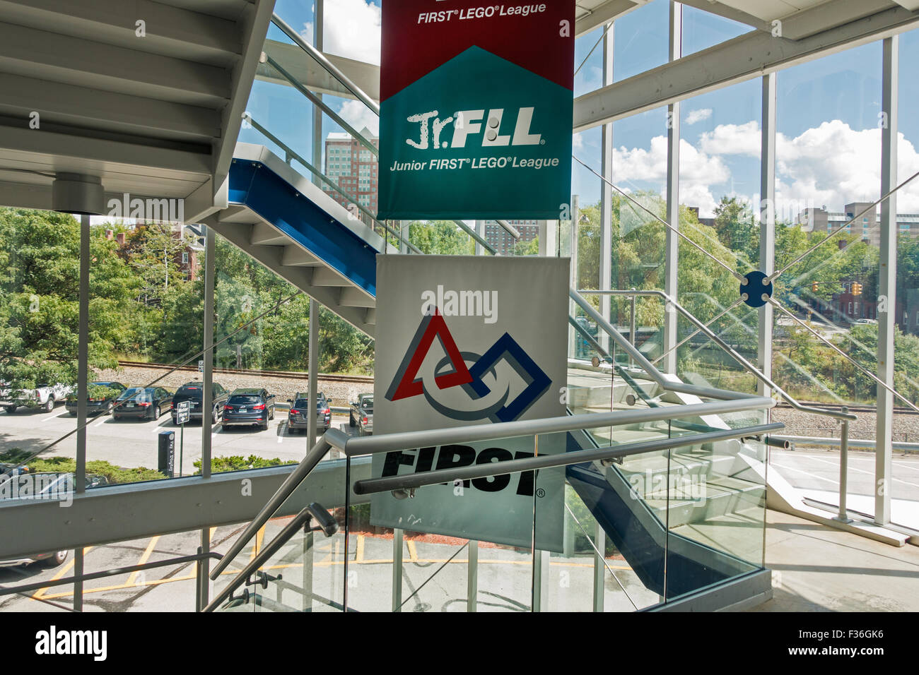 See science center Manchester New Hampshire NH Stock Photo Alamy