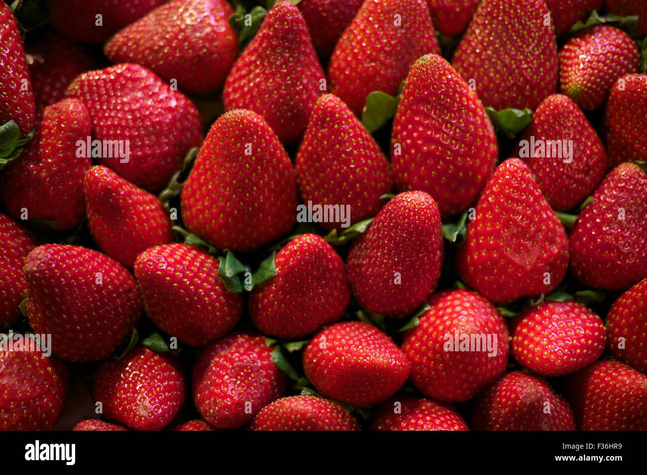 Fresh strawberry background Stock Photo - Alamy