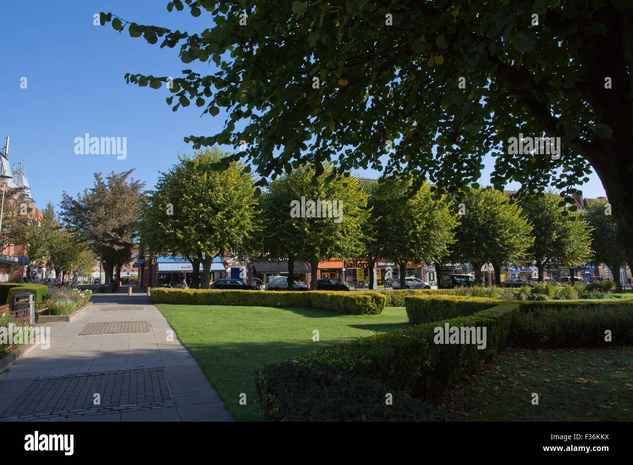 Welwyn Garden City, town centre, Hertfordshire, England, United Kingdom