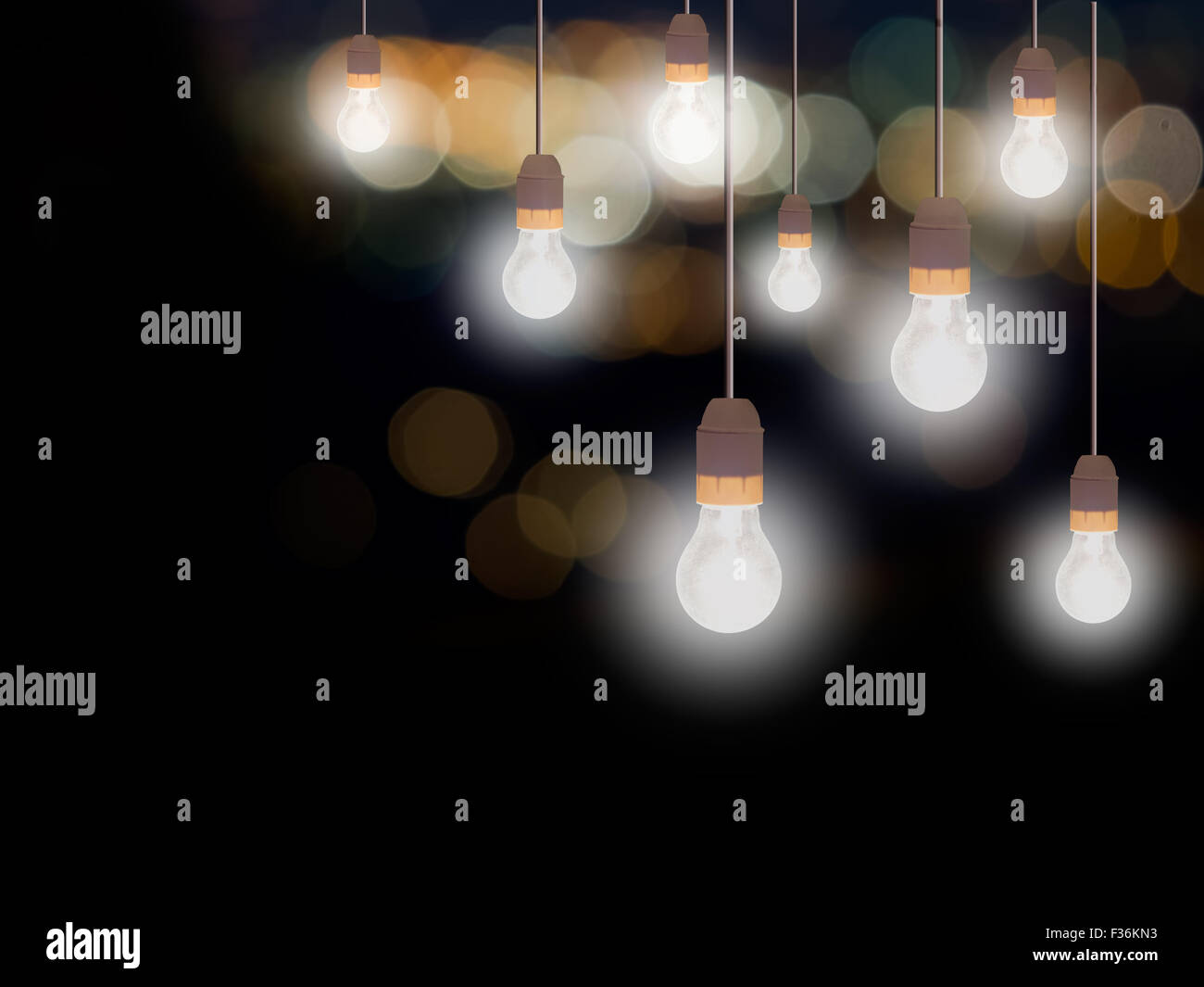 Bokeh lamps hi-res stock photography and images - Alamy