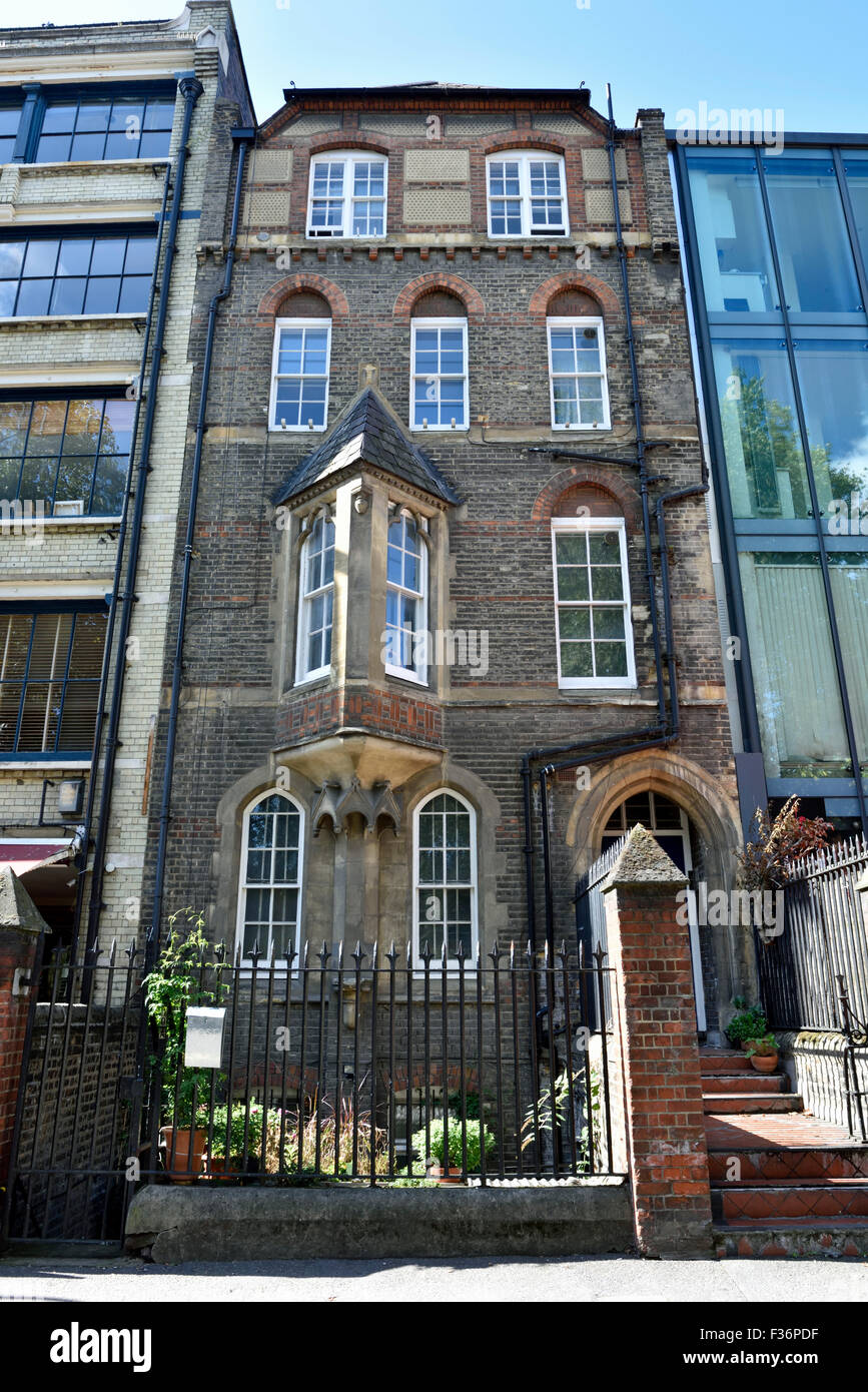 The Old Vicarage, Hoxton Square, London Borough of Hackney, England Britain UK Stock Photo