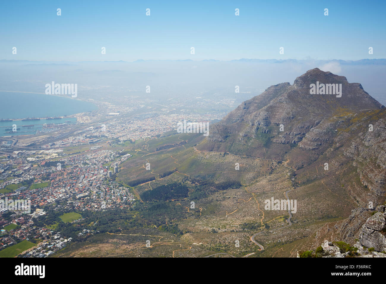beautiful mountain landscape in South Africa from a height Stock Photo ...