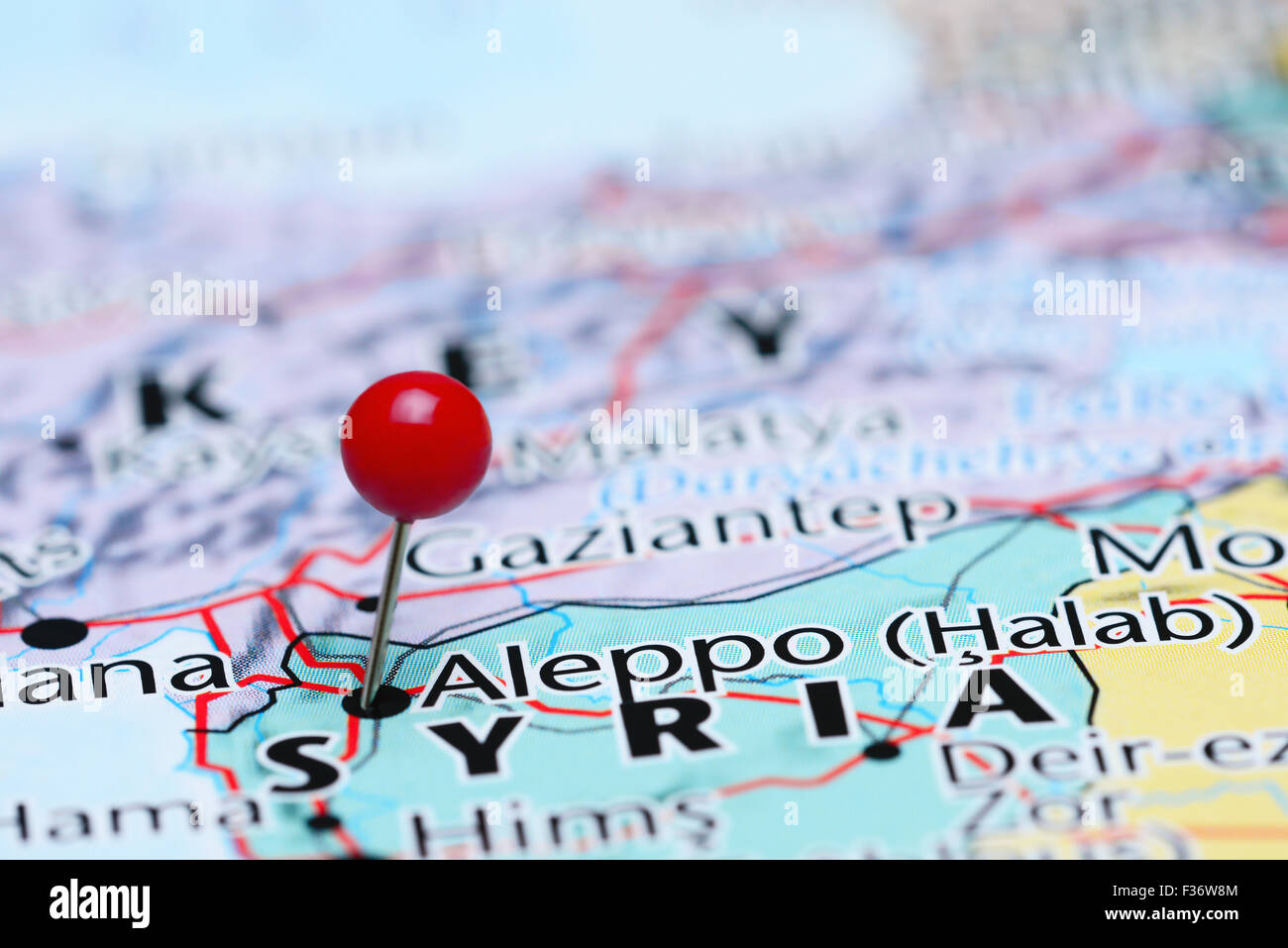 Map of aleppo hi-res stock photography and images - Alamy