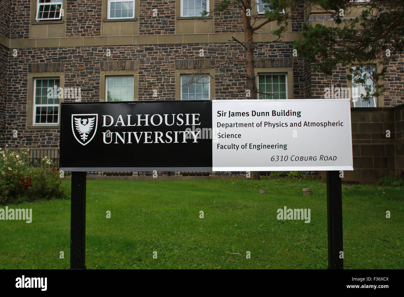 The Sir James Dunn building at Dalhousie University in Halifax, N.S. Stock Photo