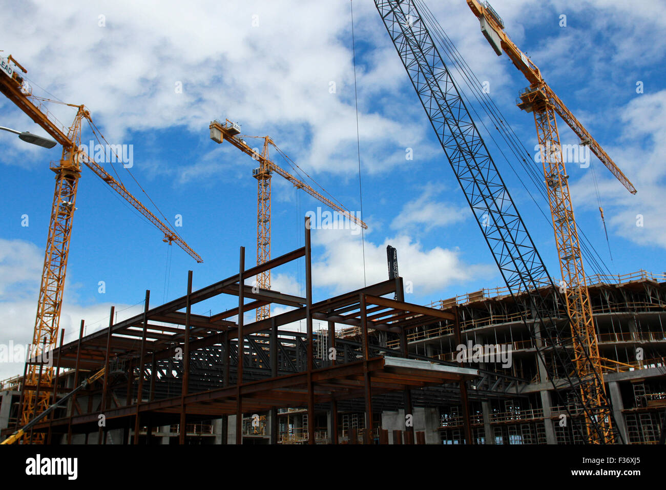 The new Halifax Convention Centre under construction in Halifax, N.S