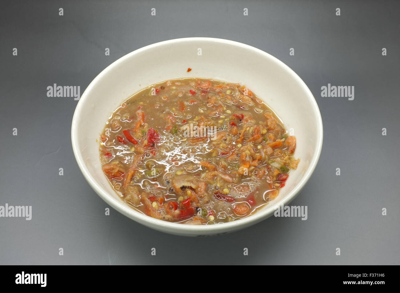 Shrimp paste chili sauce, Thai traditional food Stock Photo Alamy