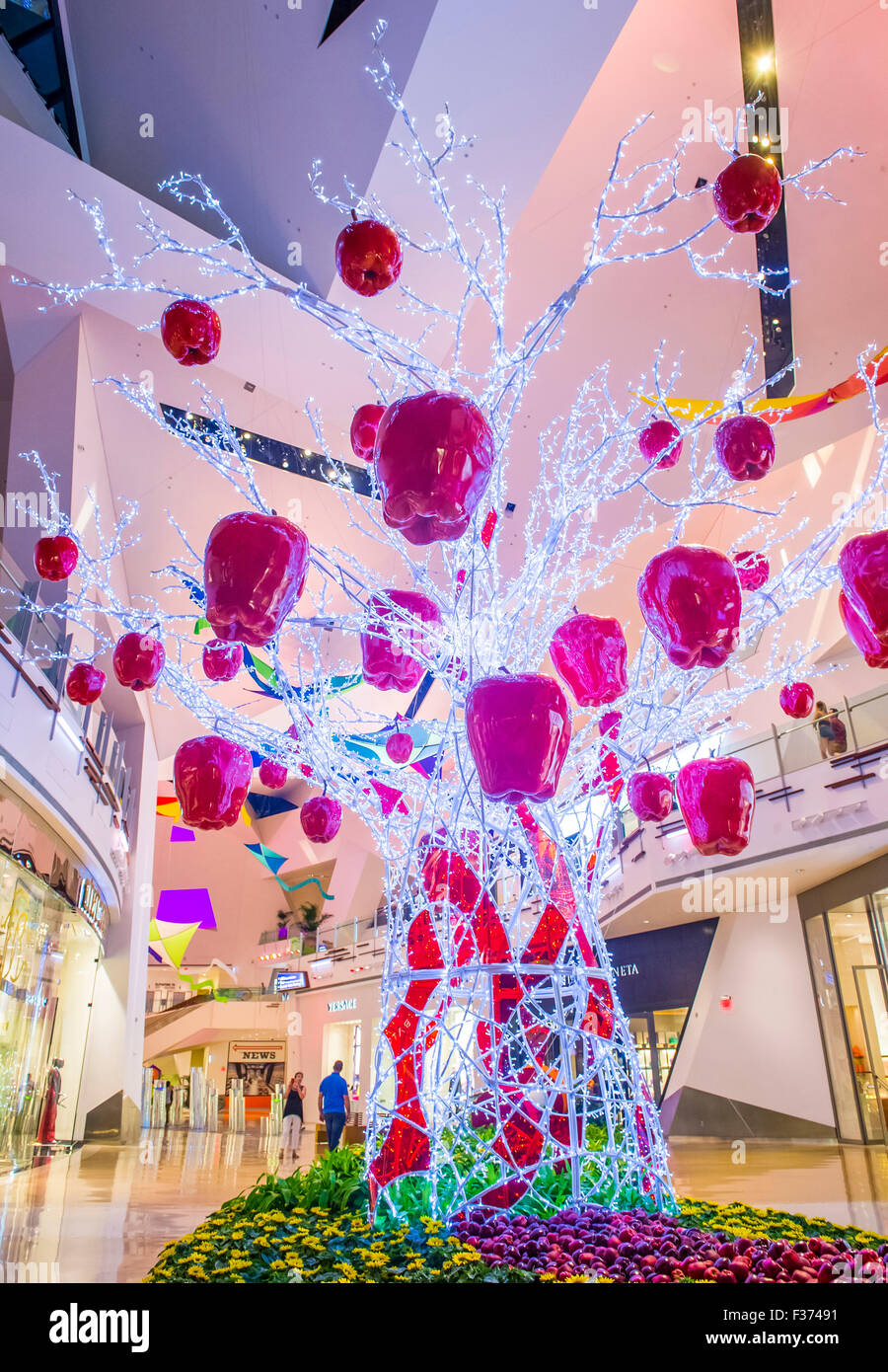 The Crystals mall in Las Vegas strip Stock Photo Alamy