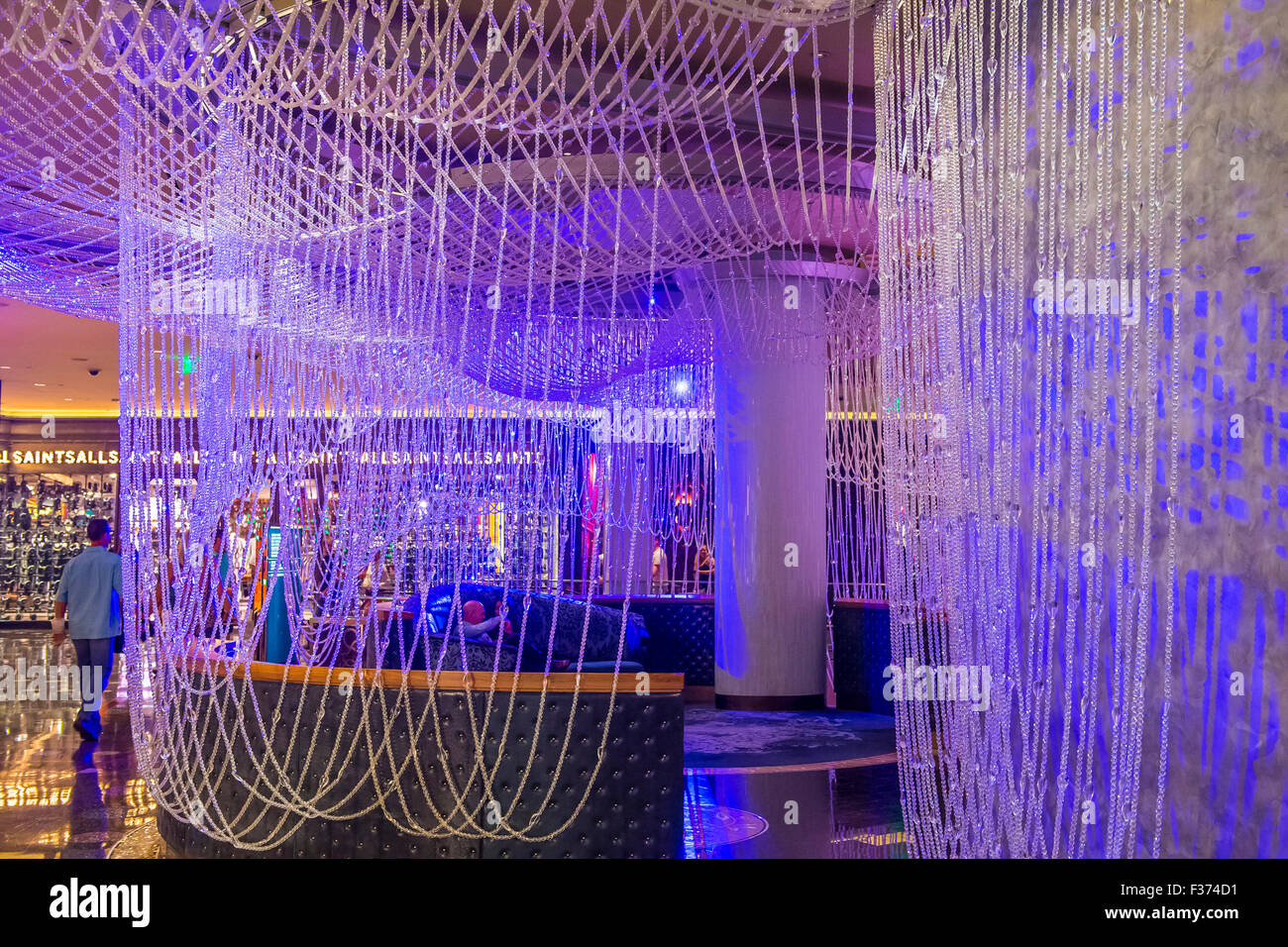 The Chandelier Bar at the Cosmopolitan Hotel & Casino in Las Vegas