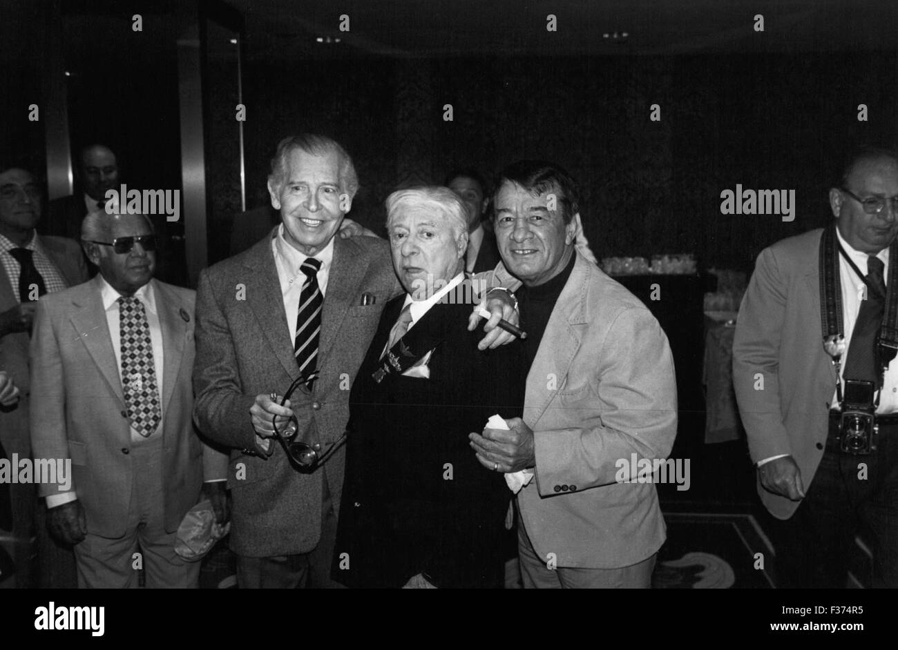 Milton Berle, Friars Club, Sheraton Center Hotel. 26th Dec, 1982