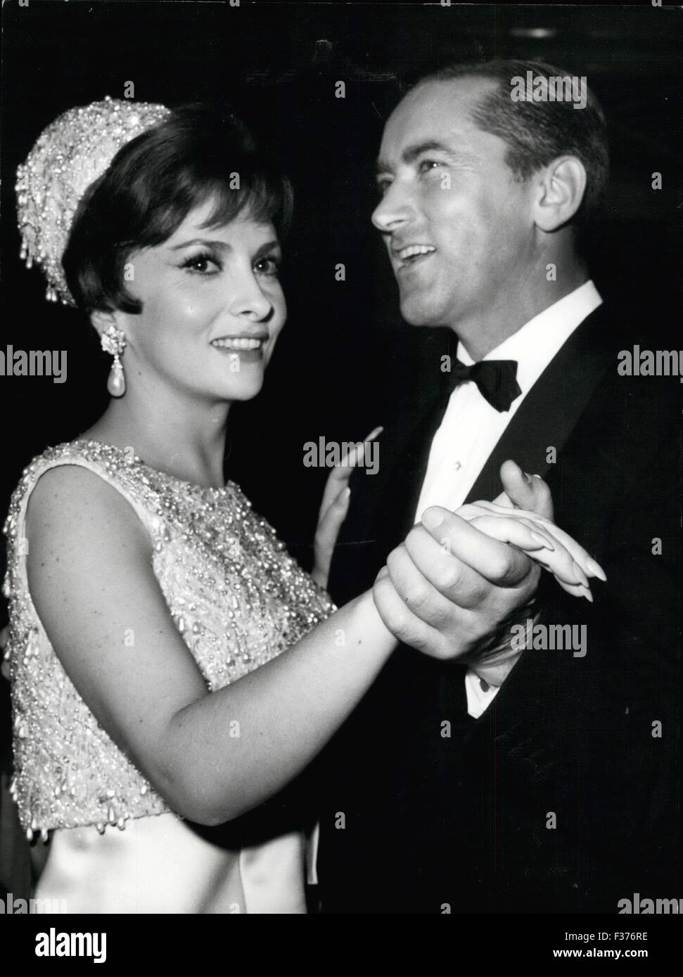 1966 - Rome, Gana 1966 Italian film star Gina Lollobrigida and her
