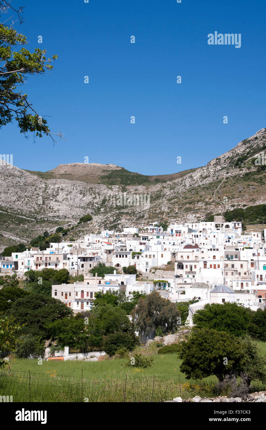 Griechenland, Kykladen, Naxos, Apiranthos Stock Photo